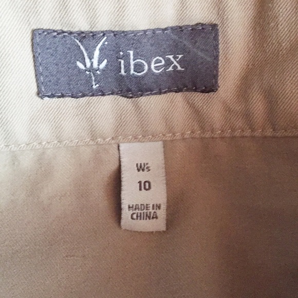 Ibex Size 10 Organic Cotton / Hemp Blend Skirt - Picture 2 of 4